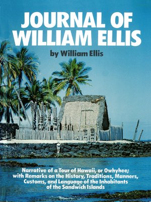 cover image of Journal of William Ellis